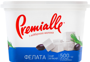 Сир м'який Premialle Фелата 45% 500г